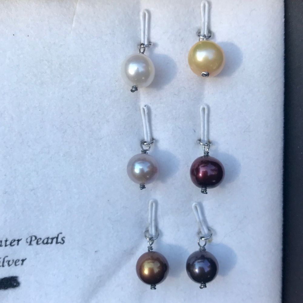 Lita Sterling Silver Freshwater Pearls Pendants